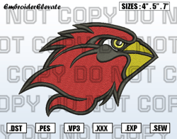 lamar cardinals logos embroidery designs,ncaa embroidery,logo sport embroidery,sport embroidery