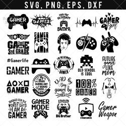 gamer time svg word clipart, gaming svg font, quotes game font tshirt, compatible with cricut and cutting machine