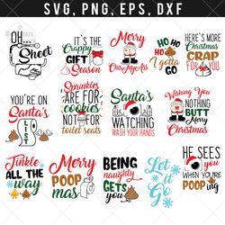 funny christmas 14 svg cut clipart, quotes svg, word svg, compatible with cricut and cutting machine