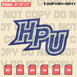 high point panthers logo eembroidery files, ncaa embroidery designs, machine embroidery design files