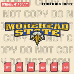 ncaa logo embroidery designs ,morehead state eagle logo embroidery design,machine embroidery pattern