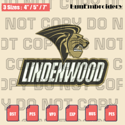 ncaa logo embroidery designs ,lindenwood lions logos embroidery designs,machine embroidery pattern