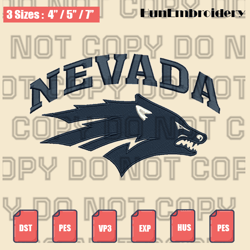 ncaa logo embroidery designs ,nevada wolf pack logos embroidery design, machine embroidery pattern