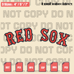 boston red sox jersey logos embroidery file,mlb embroidery designs,logo sport embroidery,machine embroidery design