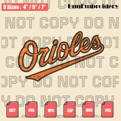 baltimore orioles jersey logo embroidery file,mlb embroidery designs,logo sport embroidery,machine embroidery design