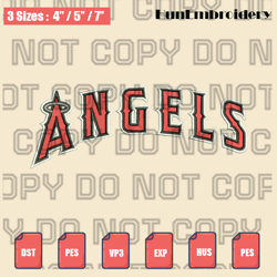 los angeles angels jersey logo embroidery file,mlb embroidery designs,logo sport embroidery,machine embroidery design