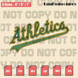 oakland athletics cap logos embroidery file,mlb embroidery designs,logo sport embroidery,machine embroidery design