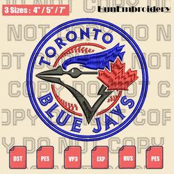 toronto blue jays alternate logos embroidery file,mlb embroidery designs,logo sport embroidery,machine embroidery design
