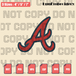 atlanta braves alternate logo embroidery file,mlb embroidery designs,logo sport embroidery,machine embroidery design