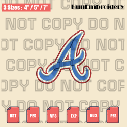 atlanta braves cap logo embroidery file,mlb embroidery designs,logo sport embroidery,machine embroidery design