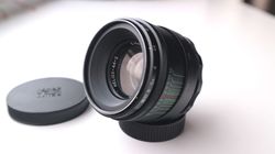 helios 44-2 valdai (beautiful aperture blades) f2 58mm m42 soviet lens. serviced. s/n 7730638