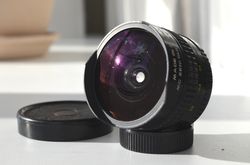 mc zenitar m 16mm f2,8 super wide fish eye m42 s/n 090315