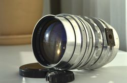 jupiter-6 soviet lens f2,8 180mm 001435 m39 m42 early rare