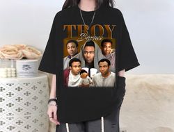 troy barnes t-shirt, troy barnes character, troy barnes tee, actor troy barnes homage, troy barnes sweater, super star s