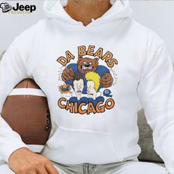chicago bears x beavis and butt head da bears whoa shirt