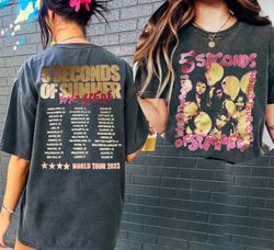5sos Tour 2023 shirt, The 5sos Show shirt, 5 Seconds Of Summer shirt