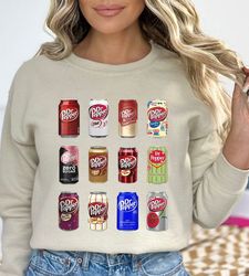 trendy soda sweatshirt, vintage soda canned shirt, 65