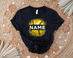 custom name softball shirt, personalized softball shirt, sof, 10