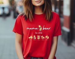 mama bear est shirt, mama bear shirt, 100