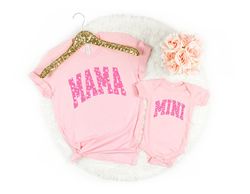 mama mini matching set, baby shower gift, 46