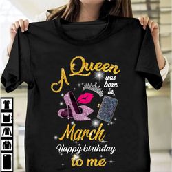 custom a queen was born in june living her best life birthday month shirt custom birthday month shirt gift for her gift