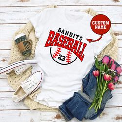 personalized baseball shirt, personalized dad baseball softball shirt, game day gift for dad and son, baseball dad gift,
