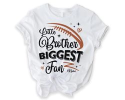 custom football brother shirt, football brother tee, footbal