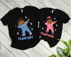 team boy or girl shirt, gender reveal party shirt, gender re