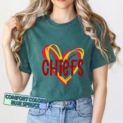 kc chiefs graphic tee mh55555