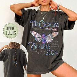 cicada reunion summer 2024 comfort colors shirt, insect lover shirt, gift for nature lover, cicada invasion, nature love