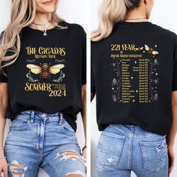 cicadas tour summer 2024 tshirt, cicada invasion tshirt, cicada concert shirt, insect lover gift, nature lover tshirt
