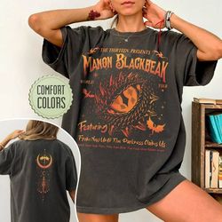 manon blackbeak throne of glass comfort colors shirt, the thirshirtn shirts, from now until the darkness claims us shirt