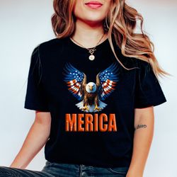 eagle merica 4th of july shirt, funny eagle 4th of july shirt, eagle merica t-shirt, independence day shirt, 4th of july