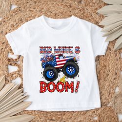 monster truck 4th of july shirt, american patriotic patriotic monster truck shirt, happy independence day, 4th of july