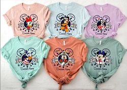 personalized mickey and friends disney cruise 2024 shirt, disney cruise group shirt, disney family vacation 2024 shirt