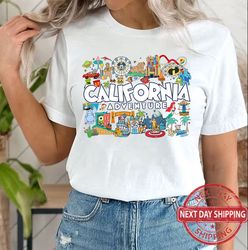 retro disneyland california adventure shirt, happiest place on earth tshirt, wdw magic kingdom shirt, disneyland family