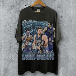 vintage 90s graphic style luka doncic t-shirt, luka doncic shirt, vint