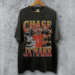 jamarr chase vintage style bootleg t-shirt, jamarr chase shirt, vint