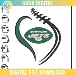 heart new york jets embroidery design, jets embroidery, nfl embroidery, logo sport embroidery, embroidery design..jpg