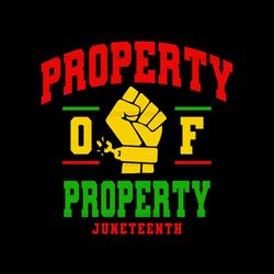 property off property juneteenth design png