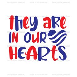 they are in our hearts svg