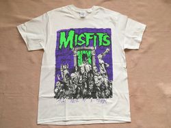 the misfits t-shirt, music band shirt, punk rock tee, vtg misfits eart