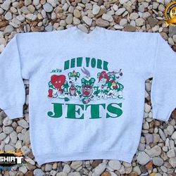 vintage new york jets looney tunes t-shirt, new york jets shirt, 57