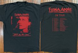 fiona apple fast as you can on tour t-shirt, fast as you can, 51