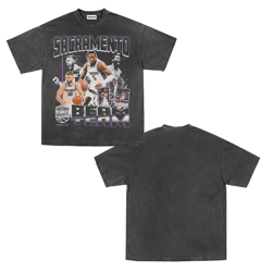 sacramento basketball kings starting five streetwear t-shirt - light the beam