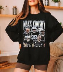 maxx crosby vintage 90s shirt, maxx crosby graphic tee, foot