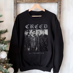 vintage creed band shirt,creed band tour shirt,graphic vinta