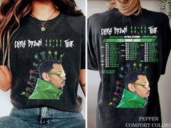 chris brown 1111 tour 2024 shirt, chris brown fan shirt, chris brown 2024 concert, 11 11 tour 2024, chris brown 11 11