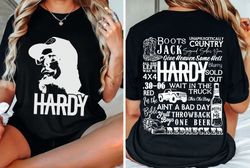 hardy singer country shirt, hardy fan gift shirt, hardy tour merch, hardy country music, hardy 90s vintage, hardy quit t