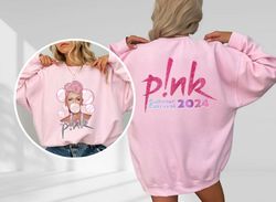 pink summer carnival tour, trustfall album shirt, pink tour shirt, music tour 2023 apparel, concert shirt, pink fan shir